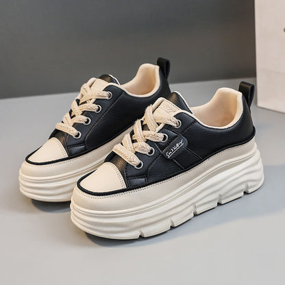Damen Plateausneaker Trendy Komfortabel Mit Dämpfung