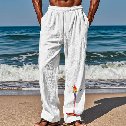 Herren Badeshorts Elastischer Bund Lebendiges Design