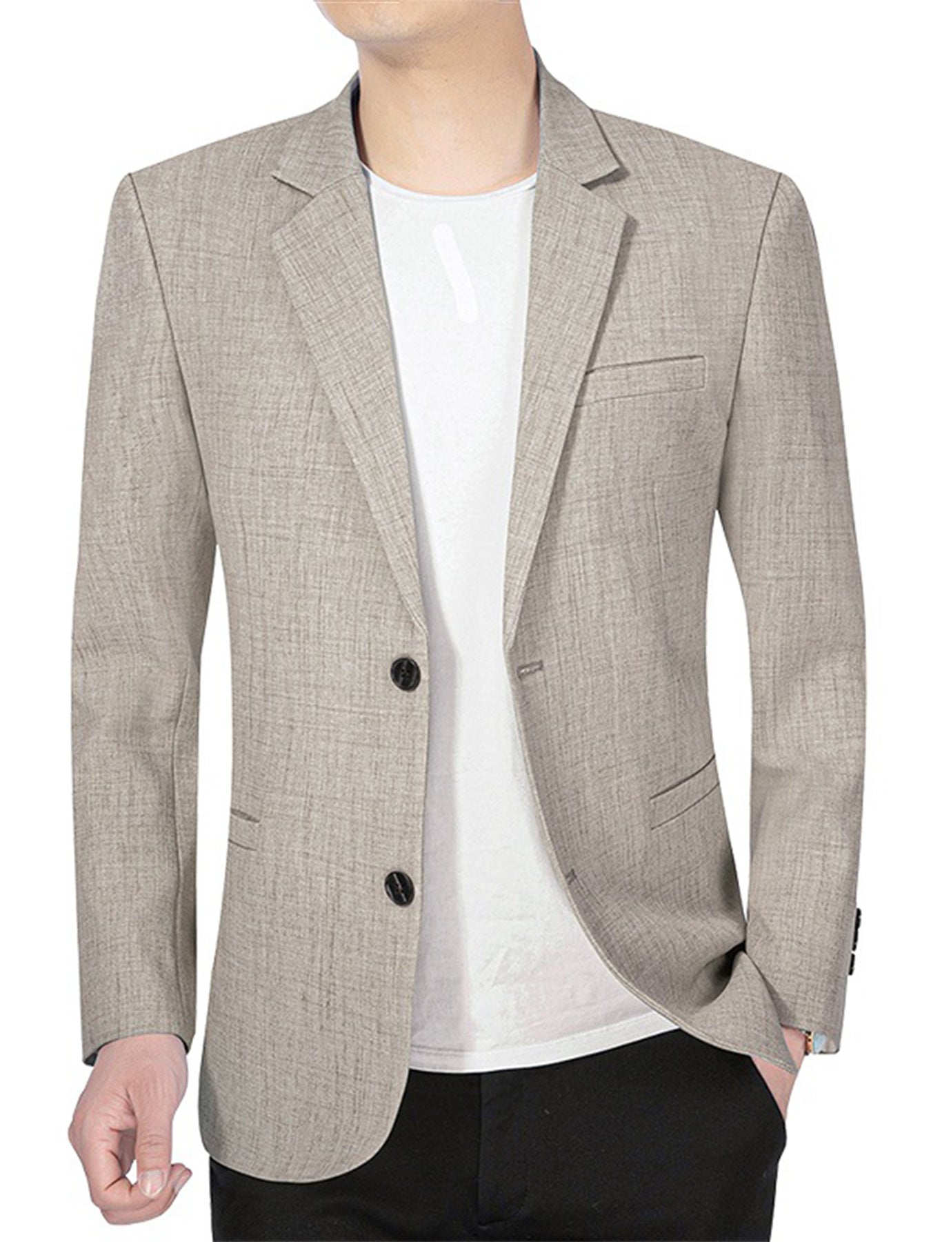 Herren Sommerblazer Leicht Modern Slim Fit