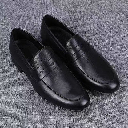 Damen Leder Mokassins Elegante Bequame Schuhe