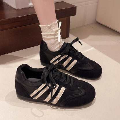 Damen Sneaker Retro Style Sportlich Heidi Schuhe