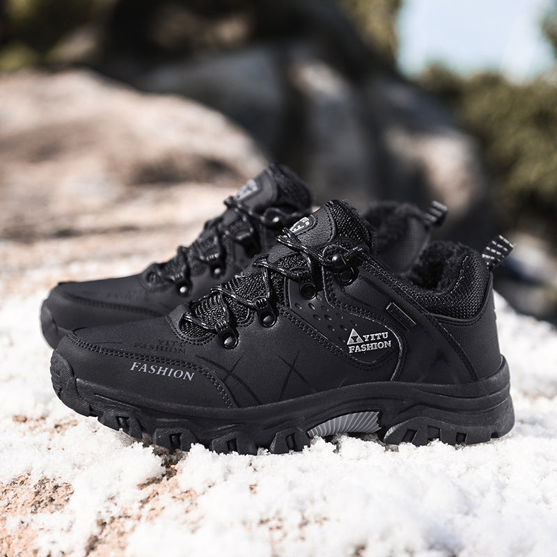 Herren Outdoor-Schuhe Wasserdicht Isolierend Rutschfest