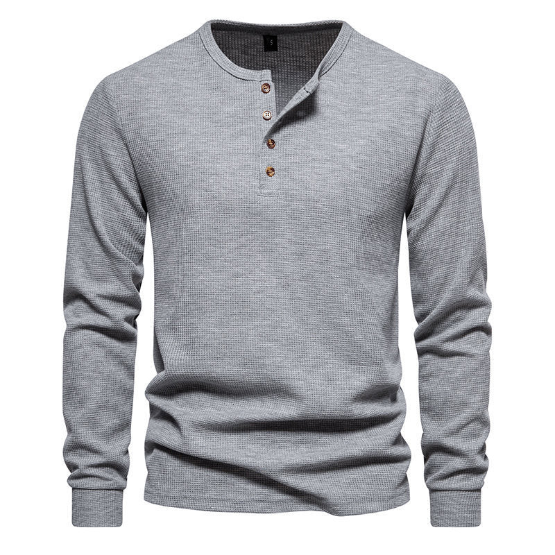 Herren Langarmhemden Knopfleiste Modern Berlin Style