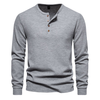 Herren Langarmhemden Knopfleiste Modern Berlin Style