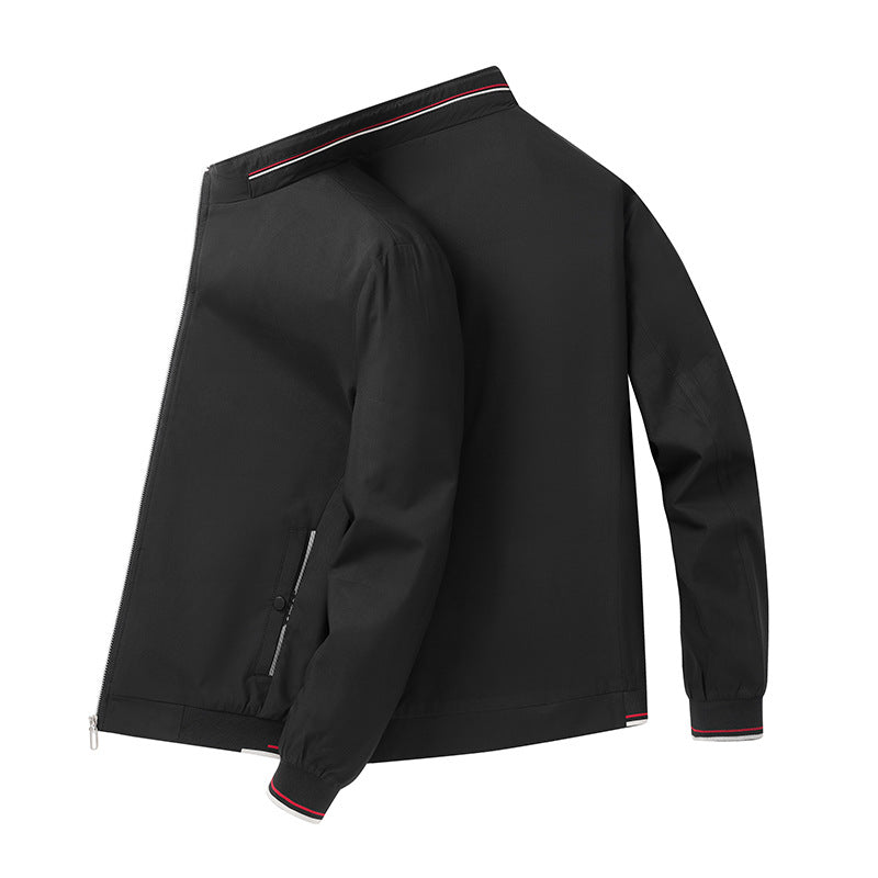 Herren Outdoor Jacke Sportlich mit Reißverschlusstaschen