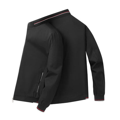 Herren Outdoor Jacke Sportlich mit Reißverschlusstaschen