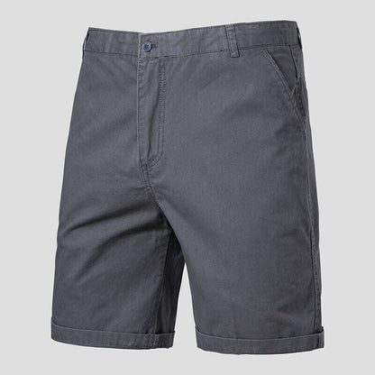 Herren Shorts Baumwoll-Mix mit Taschen Bequem Freizeit