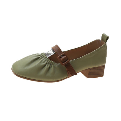 Damen Ballerinas Bequem Riemchen Design Modisch