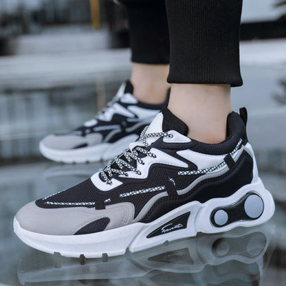 Damen Sneaker Sportliche Chunky Atmungsaktiv
