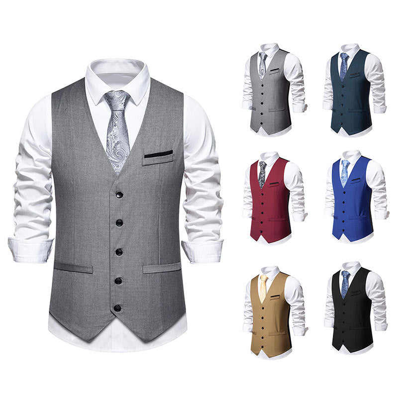 Herren Weste Elegant Modern Klassisch