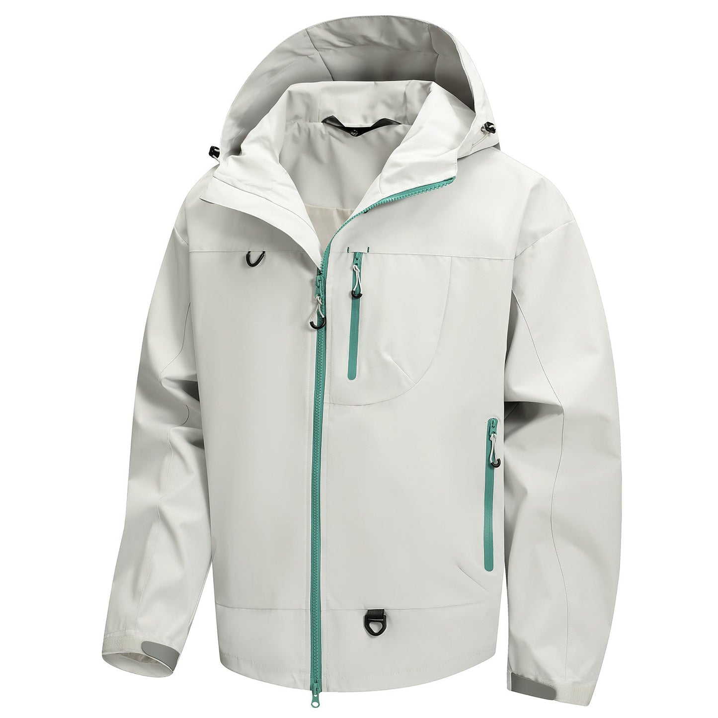 Wasserdichte Herrenjacke Outdoor Freizeitjacke mit Taschen