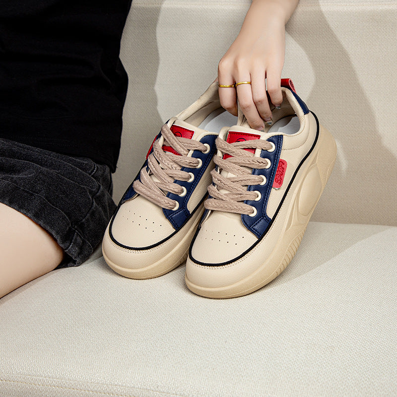 Damen Sneaker Bequem Retro Style Schuhe