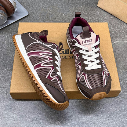 Damen Laufschuhe Atmungsaktiv Rutschfest Sportlich