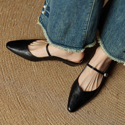 Damen Slipper Leder Echt Bequem