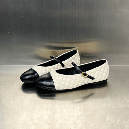 Damen Ballerinas Elegante Riemen Schuhe Damenmode - BerlinGlamour