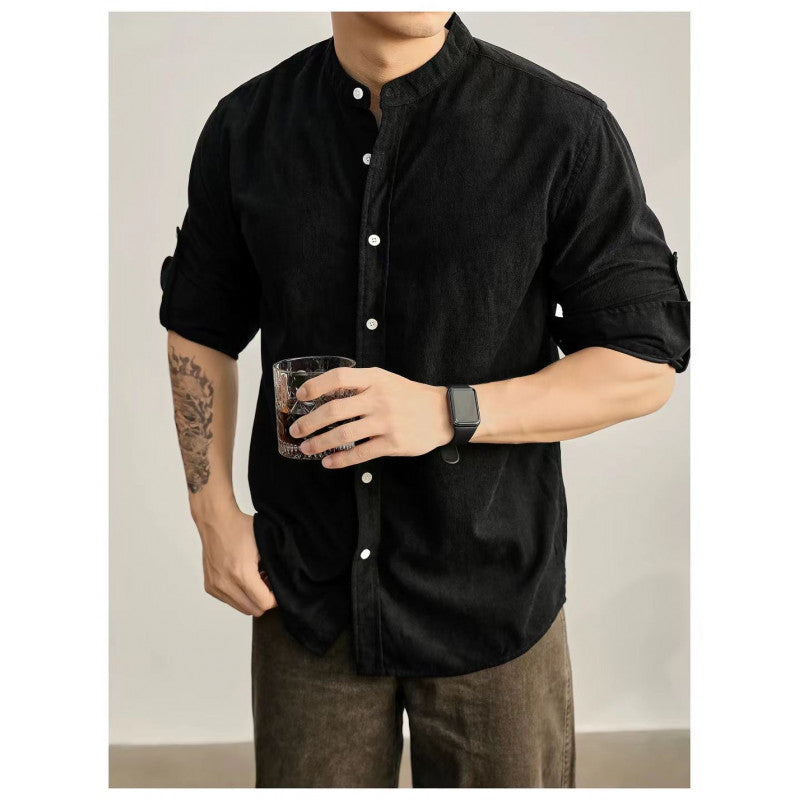 Herren Hemd Slim Fit Gestreift Elegantes Design