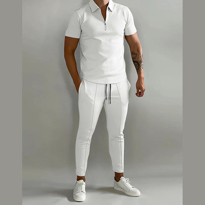 Herren Freizeitanzug Modern mit Reißverschluss Trendig