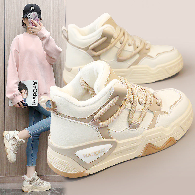 Damen Sneaker High-Top bequem mit Dämpfung - BerlinGlamour