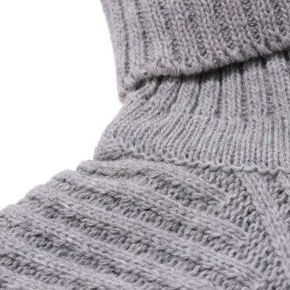Herren Rollkragenpullover Modern Strukturiert Trendig