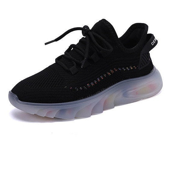Damen Sneaker Sportlich Luftpolster Laufschuhe bequem