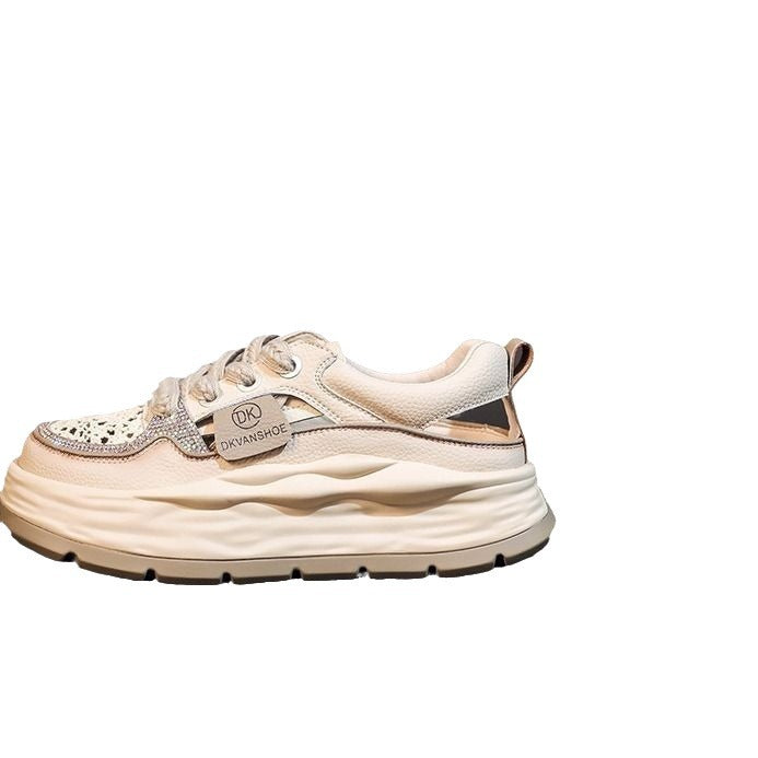 Damen Sneaker Chunky Bequem Atmosphären Mesh