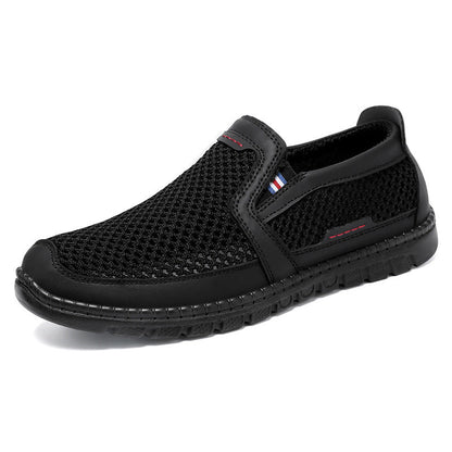 Damen Freizeitschuhe Leicht Atmungsaktiv Bequem Slip-On