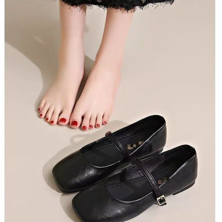 Damen Ballerinas Bequem Schnürsenkel Modisch