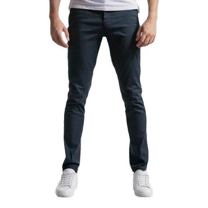 Schlanke Herren Jeans Slim Fit dunkelblau