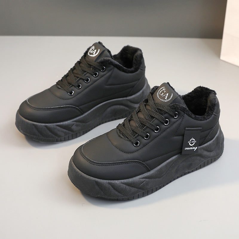 Damen Sneaker Warm Innenfutter Robust Profilsohle Moderne