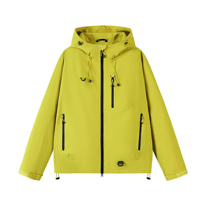 Wasserabweisende Herren Outdoorjacke Funktionell Winddicht - BerlinGlamour