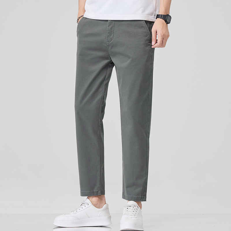 Herrenhose Chinohose Bequem Lässig Mit Seitentaschen
