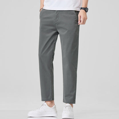 Herrenhose Chinohose Bequem Lässig Mit Seitentaschen