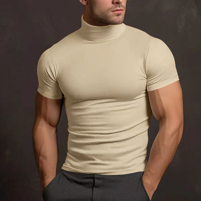 Herren Langarm-T-Shirt Atmungsaktiv Stretch Modern