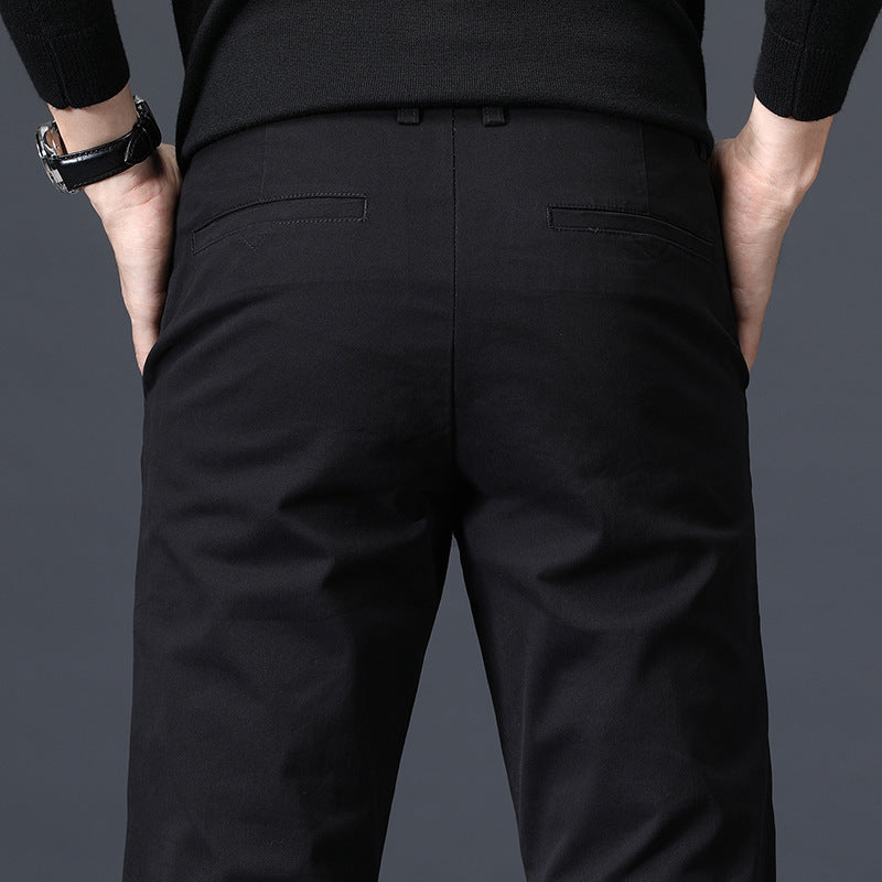 Herren Chino-Hose Elegant Lässig Slim Fit