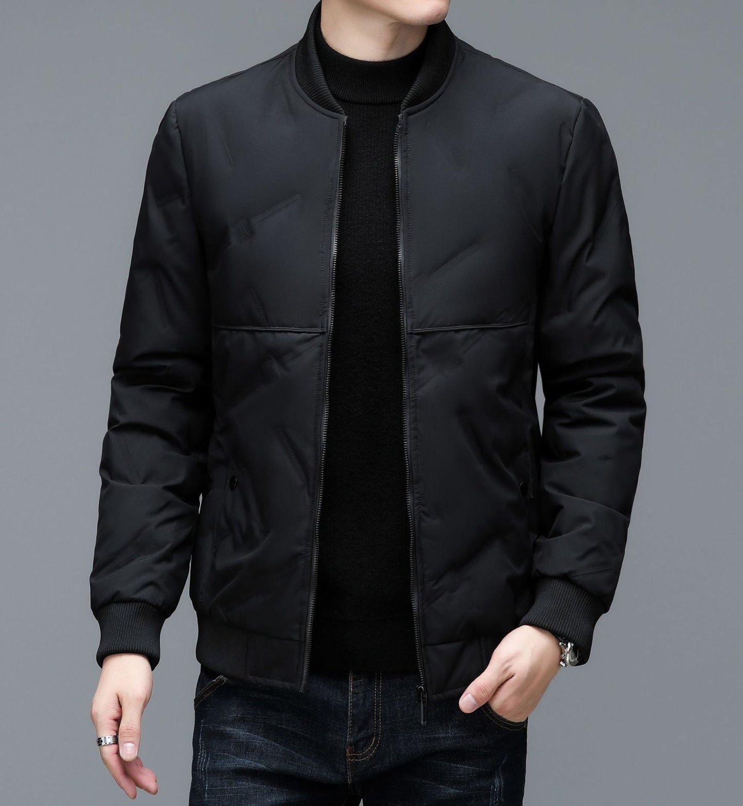 Herren Bomberjacke Wasserdicht Elastisch Modern
