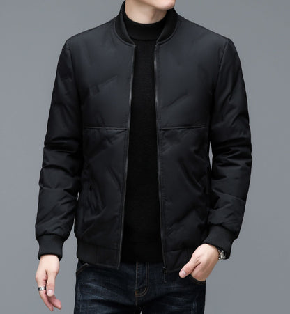 Herren Bomberjacke Steppjacke Reflektierend Modern