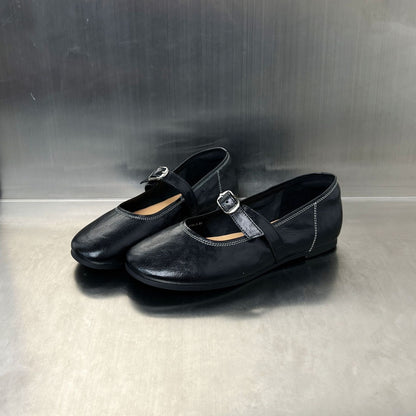 Damen Slipper Elegant Schnallenverschluss Warm