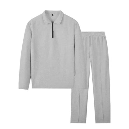 Herren Sportset Freizeitanzug Elastisch Mit Reißverschluss