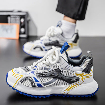 Damen Sneaker Sportlich Stoßdämpfend Futuristisch Design