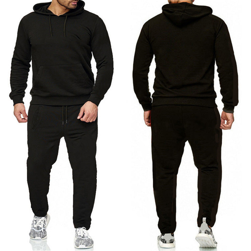 Herren Sportset Kapuzenpullover mit Jogginghose Sportlich - BerlinGlamour