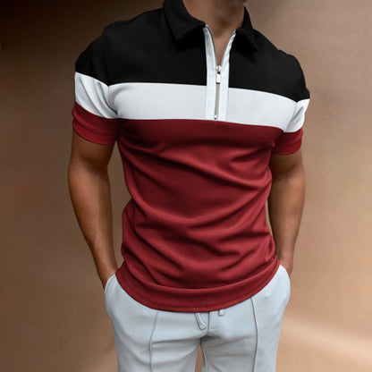 Herren Polo Shirt Kurzarm Modern Stil Berlin