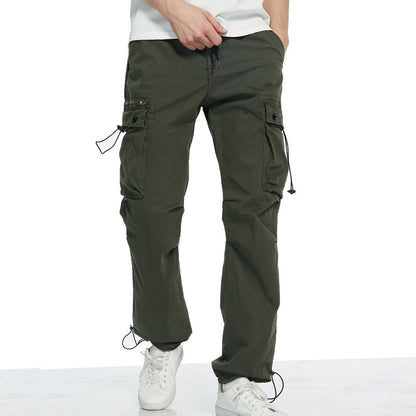 Herren Cargo-Hose Praktisch Mit Verstellbarem Bund