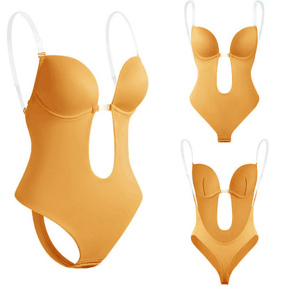 Rückenfreier Bodysuit Damen Sexy Abendwear