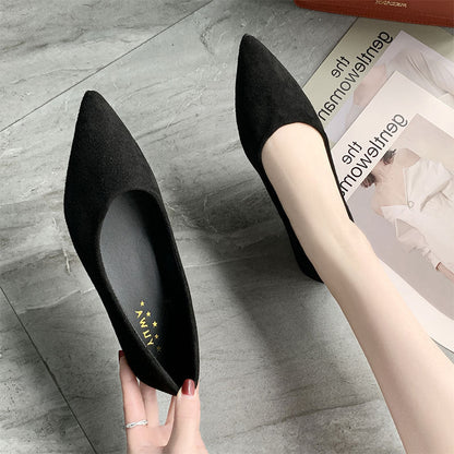 Damen Ballerinas Spitz Schuhe Elegantes Design