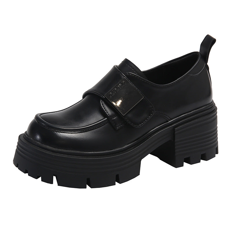 Damen Stiefeletten Robust mit Riemenverschluss Modern