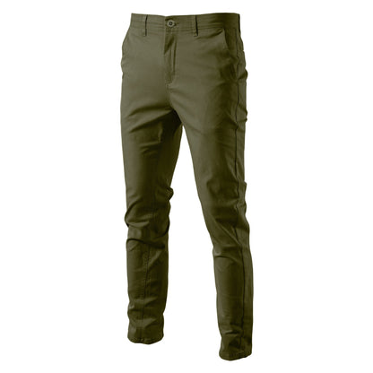 Herren Chino-Hose Slim Fit Elastisch Modern