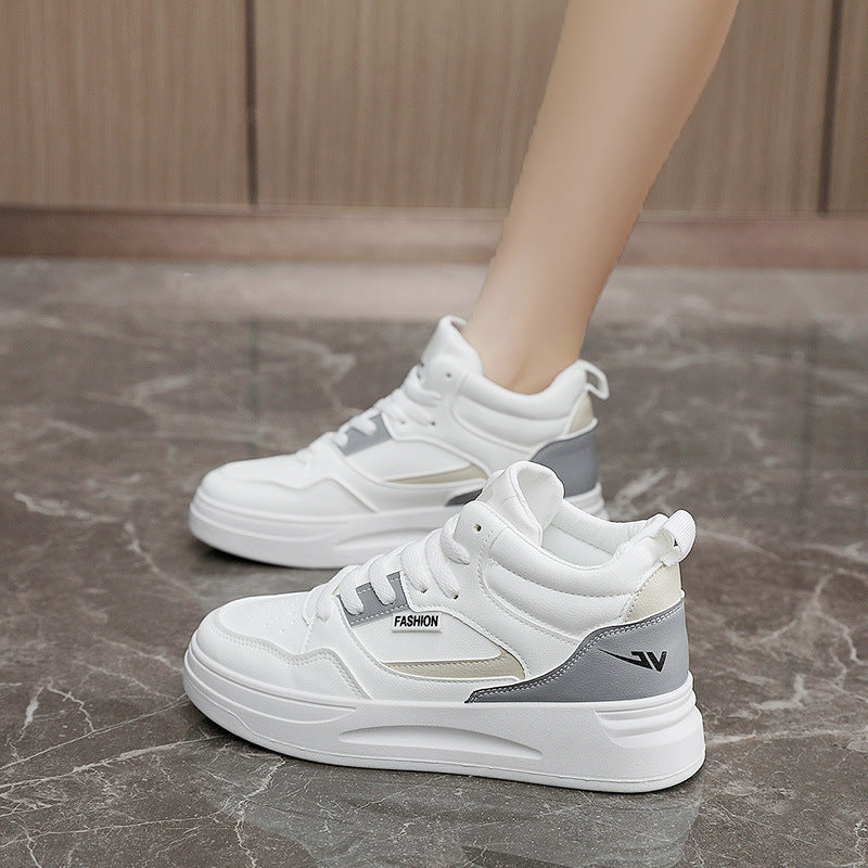 Damen Sneaker High-Top atmungsaktiv mit dämpfender Sohle