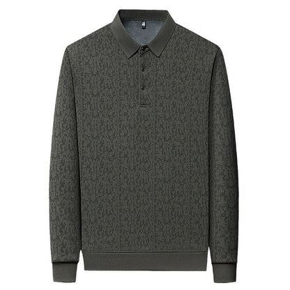 Herren Poloshirt Langarm Feuchtigkeitsregulierend Modern