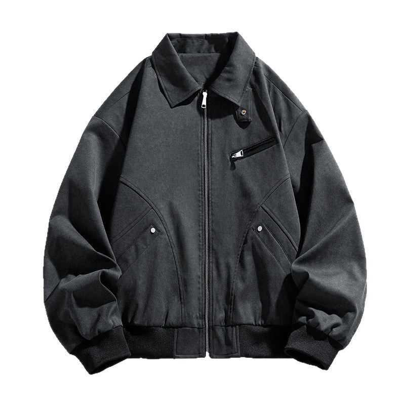 Herren Bomberjacke Lässig Modern Schnitt Berlin Style