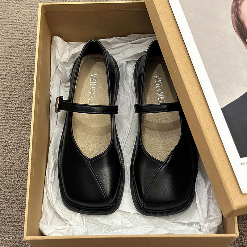 Damen Schuhe Elegante Mary Jane mit Schnalle und Komfort Innensohle